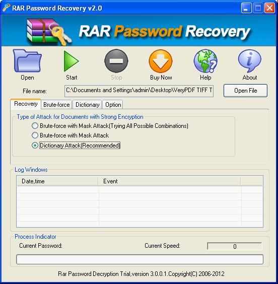 RAR Password Cracker