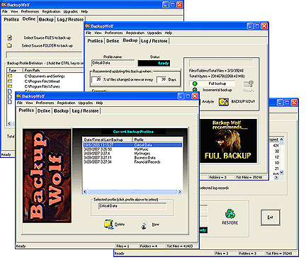 Backup Wolf Software