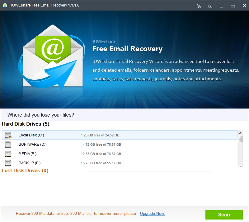 Free Email Recovery
