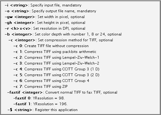 PCL to TIFF Converter Shell for Linux