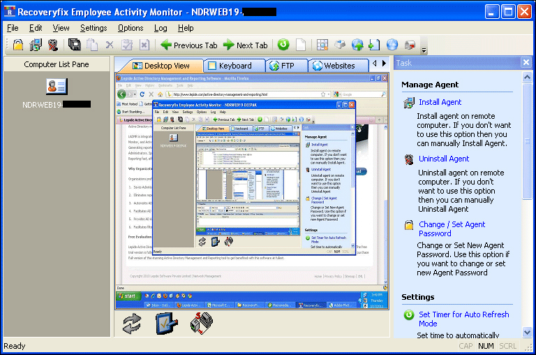 Employee Monitoring Software Tool