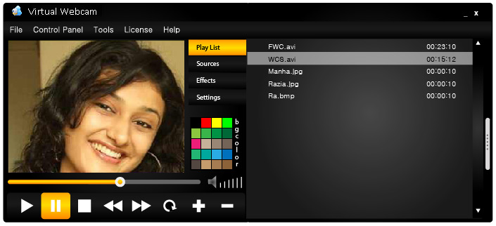 Virtual Webcam