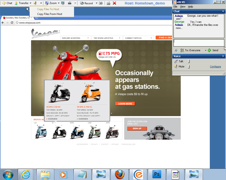 eBLVD Remote Desktop