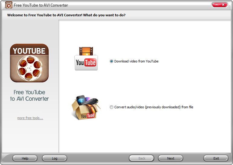 Free YouTube to AVI Converter