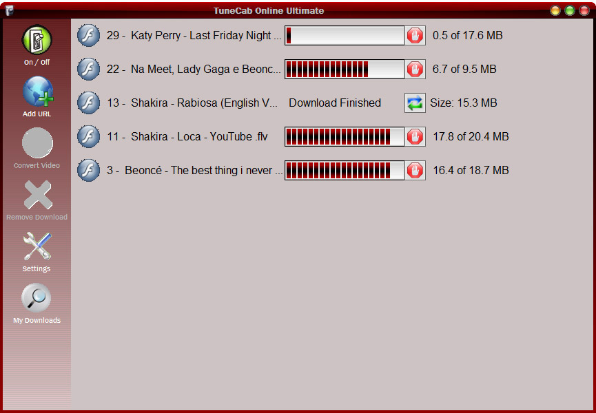 TuneCab Online Video Catcher Ultimate