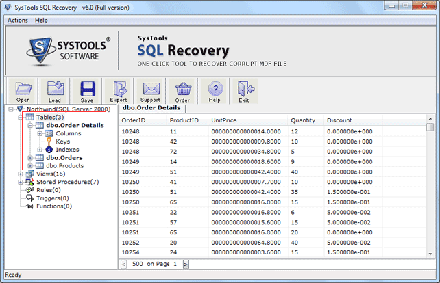 Recover User DB SQL Recovery Toolbox