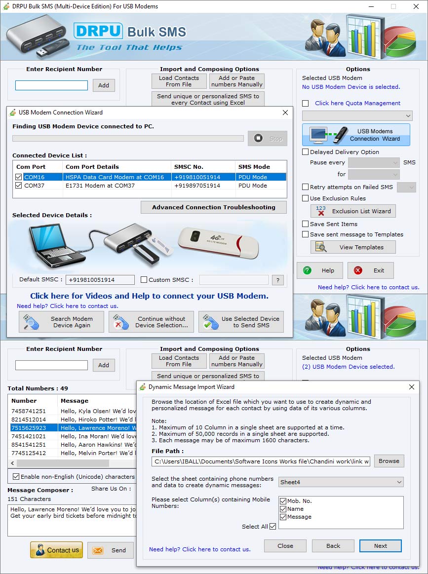 SMS GSM Gateway