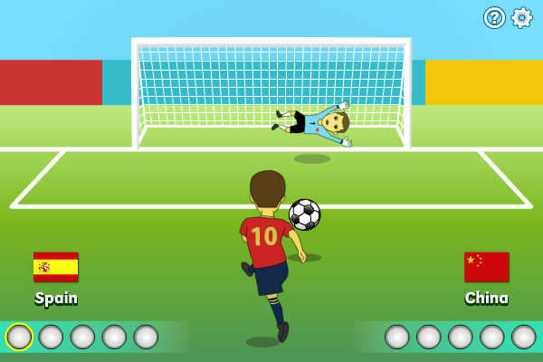 Multiplayer Penalty Shootout