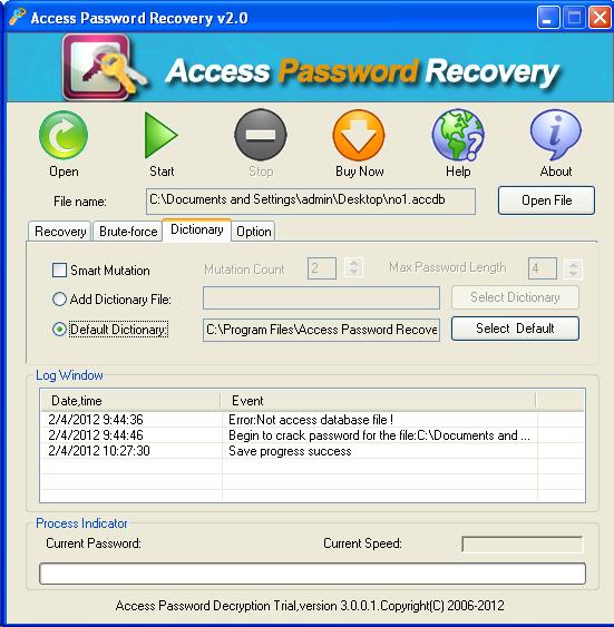 Access Password Remover