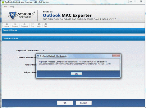 Convert Mail from Mac .olm to Windows