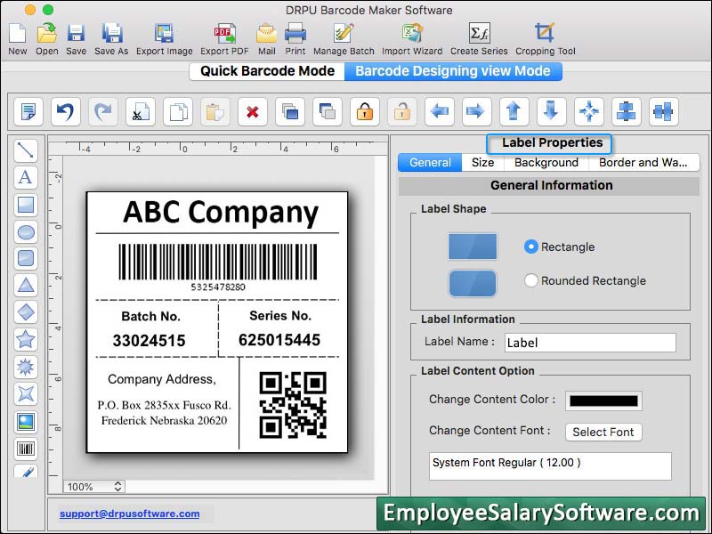 Barcode Software for Mac
