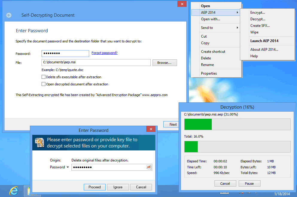 Advanced Encryption Package 2015
