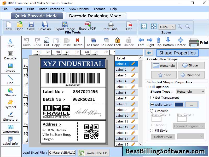 Barcode Designer Software