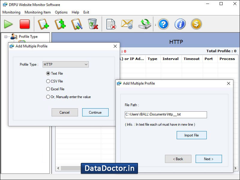 Web Server Performance Monitoring Tool