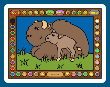Coloring Book 10: Baby Animals Game