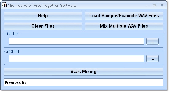 Mix Two WAV Files Together Software