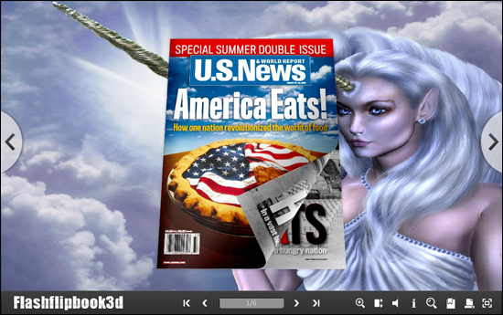 Flipping Book 3D Themes Pack: UNICORN