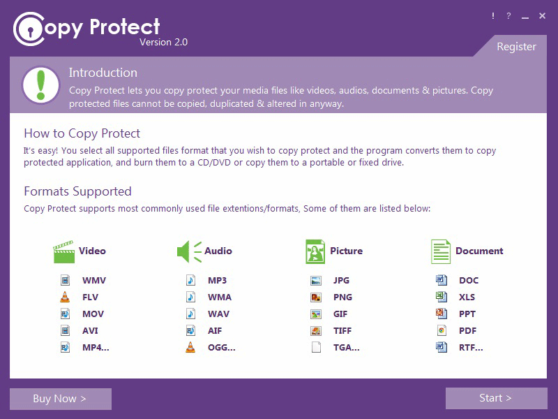 Copy Protect Tool