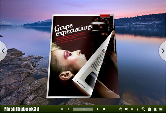 Flipping Book 3D Themes Pack: Mirrorlake