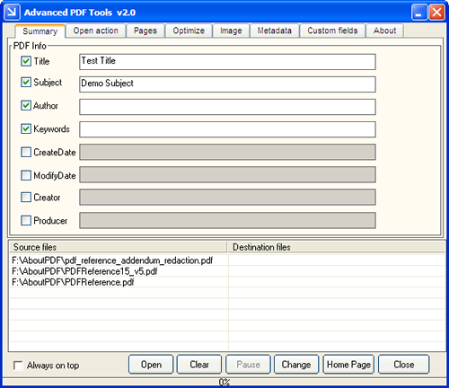 VeryPDF Advanced PDF Tools