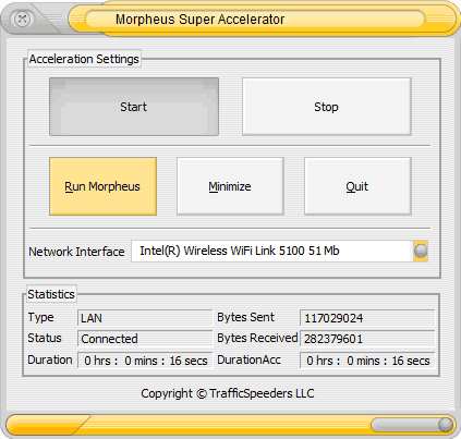 Morpheus Super Accelerator Tool