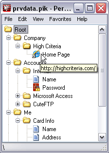 Personal Info Keeper Tool
