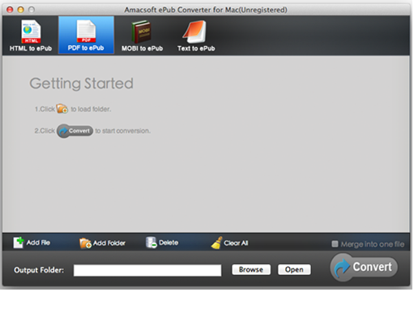 Amacsoft ePub Converter for Mac