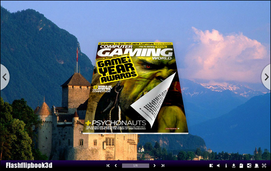 Flipping Book 3D Themes Pack: Limpid