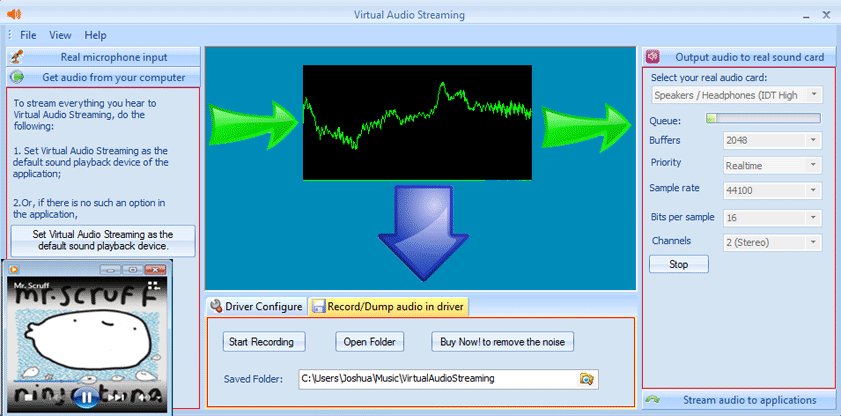 Virtual Audio Streaming