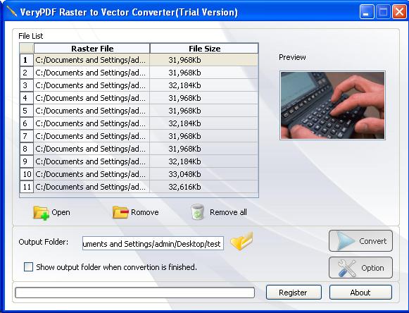 Scanned PDF to Vector Converter
