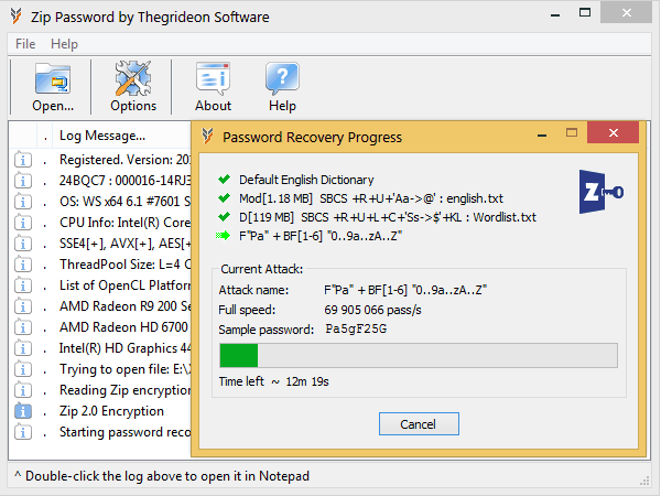 Zip Password