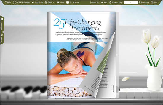 FlipBook Themes Neat: Piano