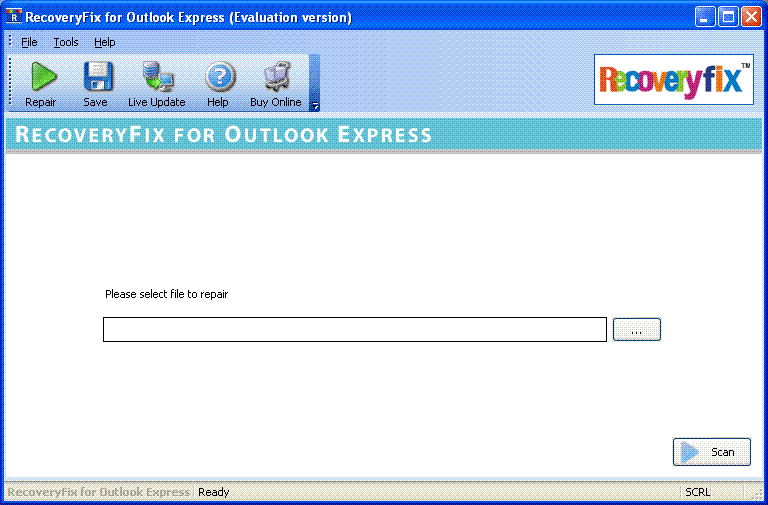 RecoveryFix for Outlook Express Tool