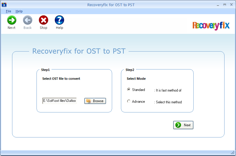 RecoveryFix for OST Tool