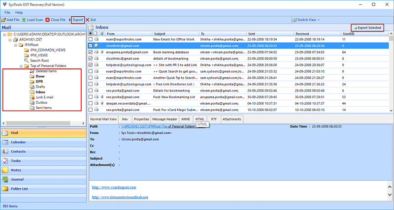 OST to Outlook