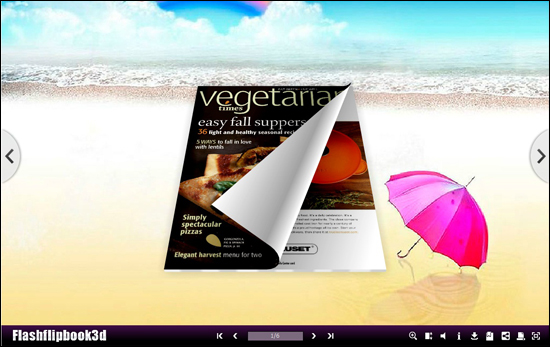 Flipping Book 3D Themes Pack: Nice