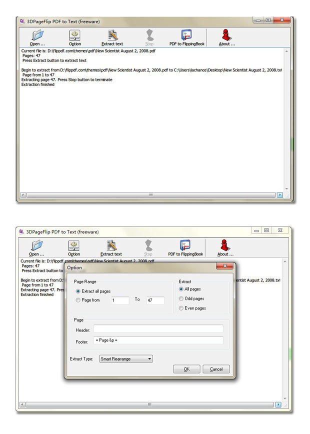 Flash Catalog Free PDF to Text