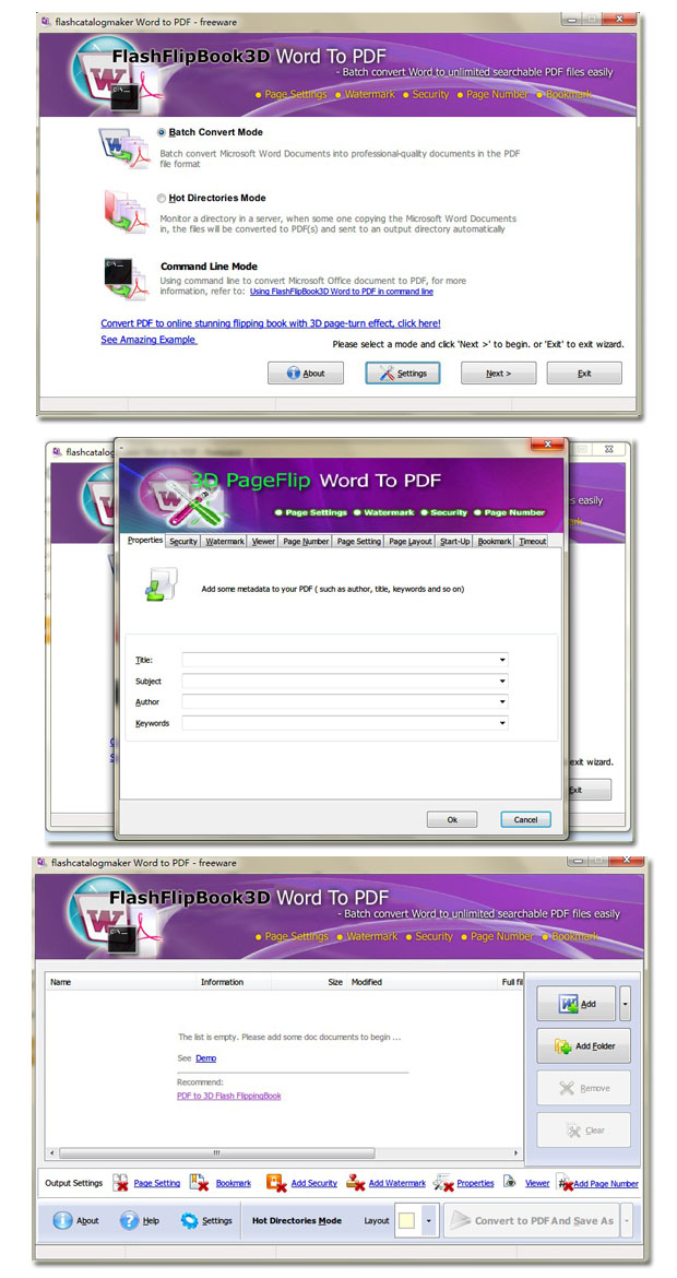 Flash Catalog Free Word to PDF