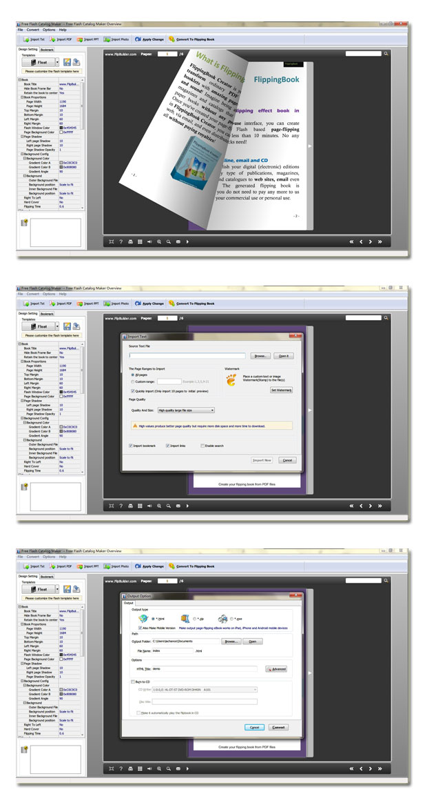 Free Flash Catalog Maker