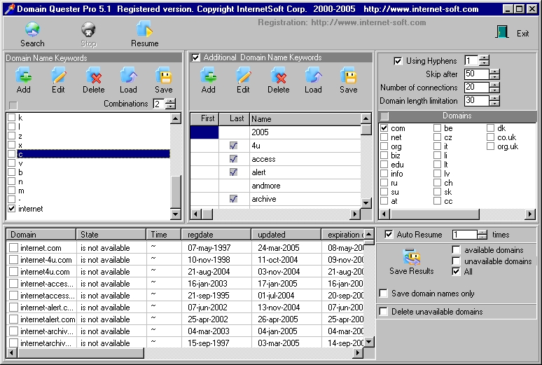Domain Quester Pro Tool