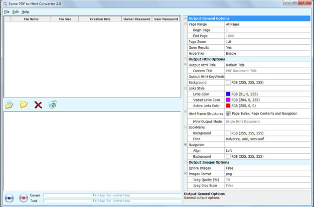 Free PDF to Html Converter