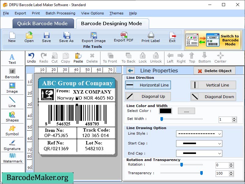 Barcode Maker Software