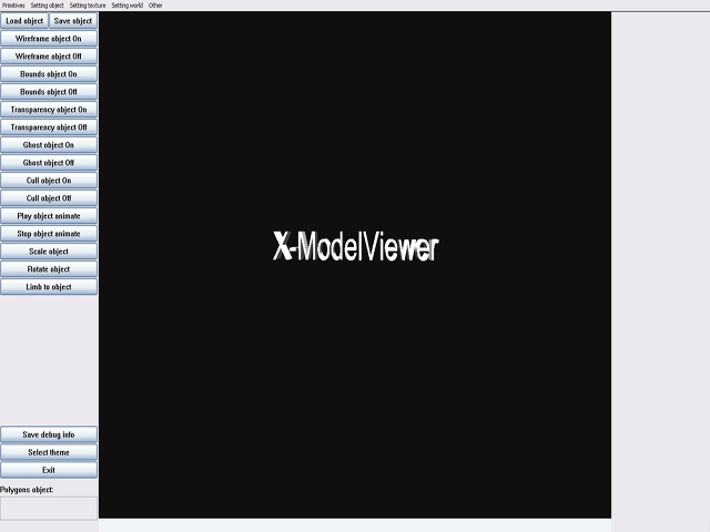 X Model Viewer