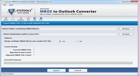 MBOX to Outlook
