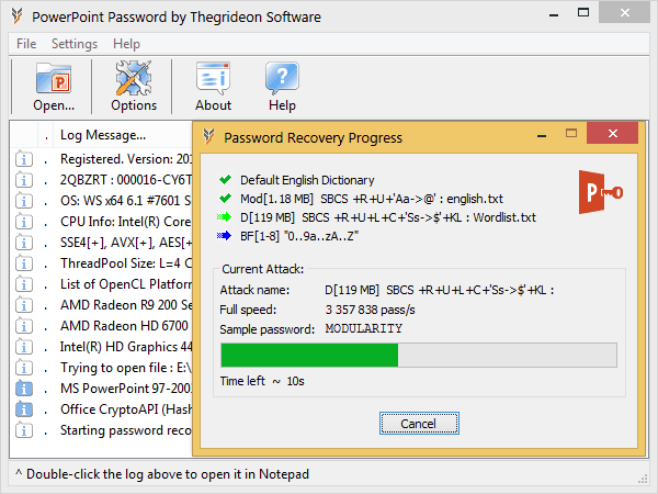 PowerPoint Password