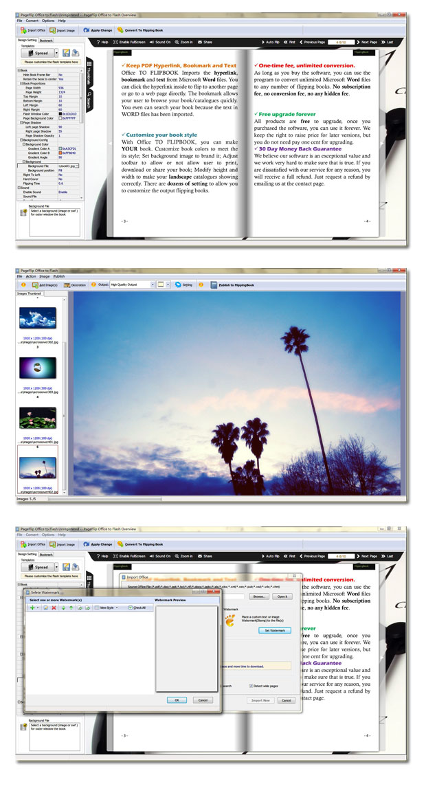 PageFlip Office to Flash Pro