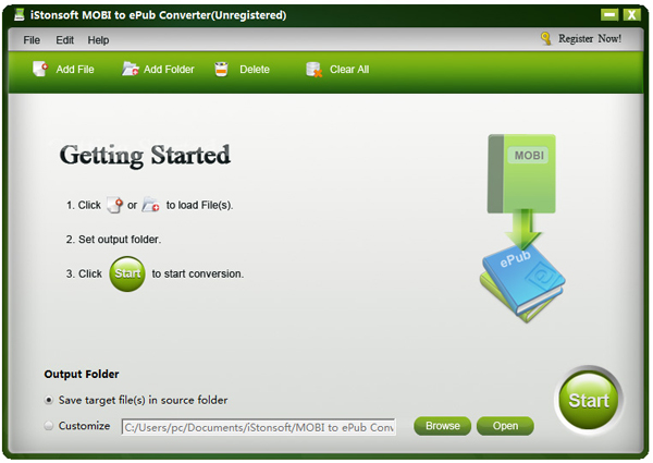 iStonsoft MOBI to ePub Converter
