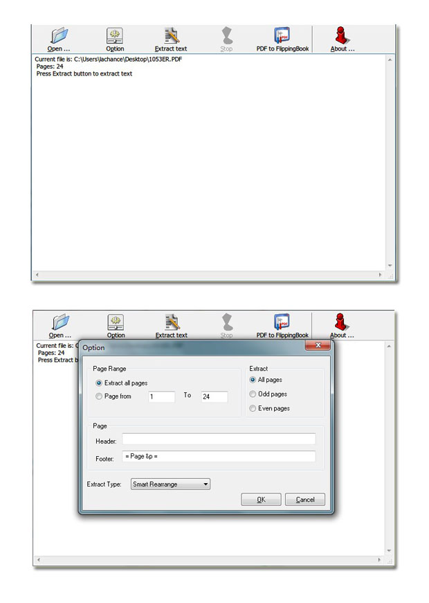 Flip Book Free PDF to Text