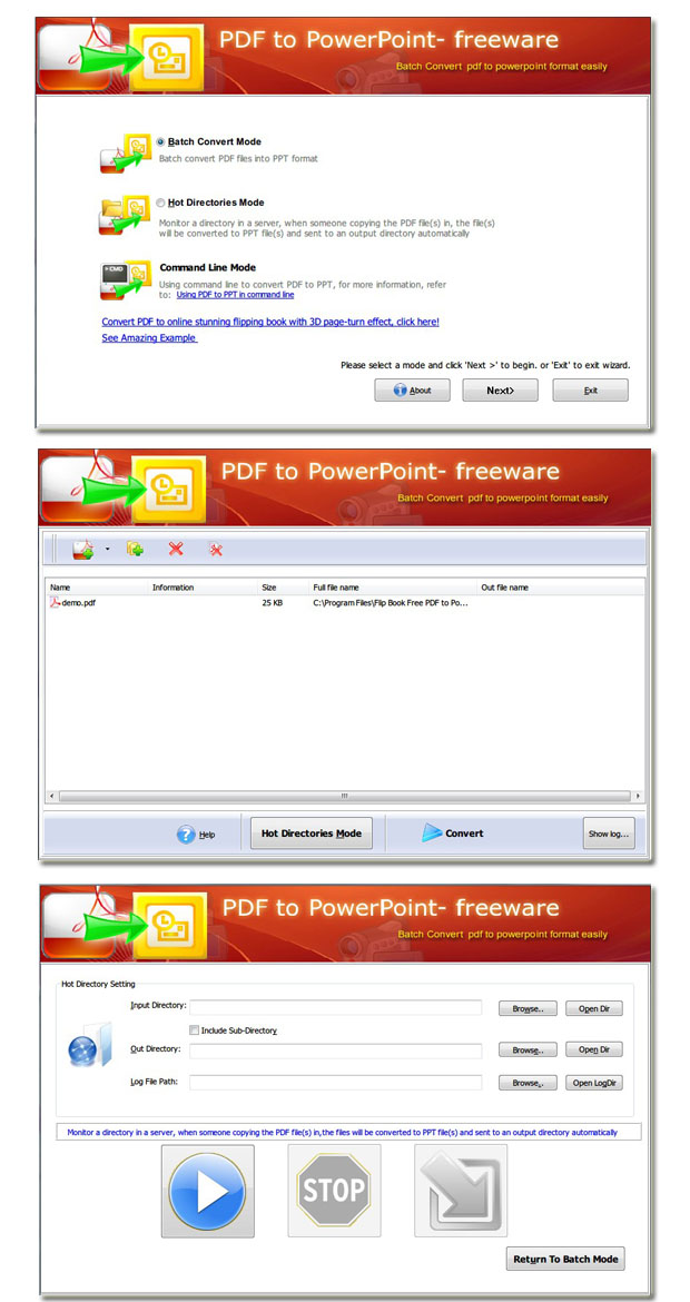 Flip Book Free PDF to PowerPoint