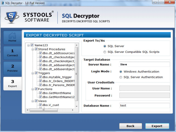 SQL Decryptor 2005